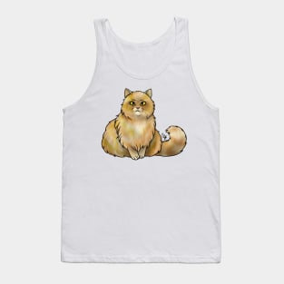 Cat - British Longhair - Marmalade Tank Top